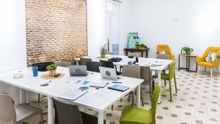 Helles, offenes Coworking Büro. Symbolfoto.
