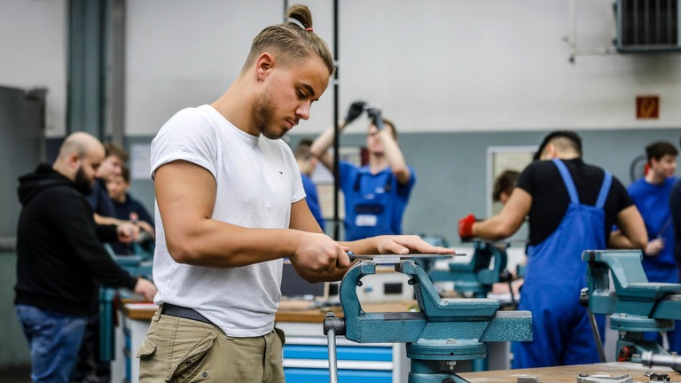 Auszubildende in Metallberufen
