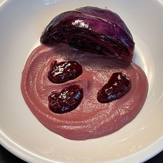 Rotkohl mit Urkarottenpüree