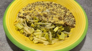 Buchweizenomelette mit Brokkoli