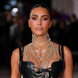 Der Realitystar Kim Kardashian bei einer Premiere, 2025