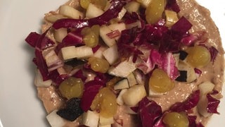 Dosenfisch meets Joghurt, Rauchöl, Fond und Fruchtsaft