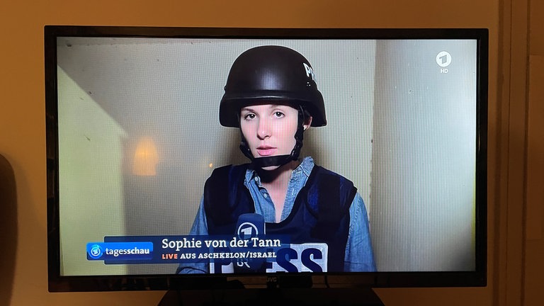 Sophie von der Tann auf unserer aller Fernsehbildschirm