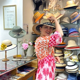 Modistin Juliane Fischer aus Schechingen hat das Handwerk im Blut