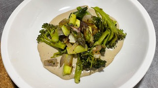 Frühlingserwachen mit Rumms und grüner Teller