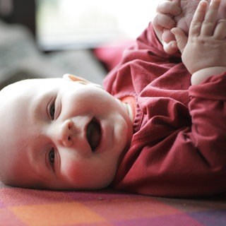 Lachendes Baby