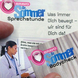 Ausgabe der Jugendzeitschrift „Bravo“ mit den Seiten der „Dr. Sommer Sprechstunde“.