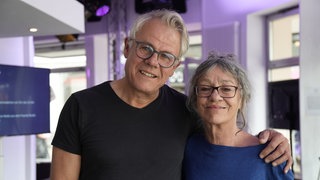 Die Schriftstellerin Madeleine Giese und der Schauspieler Rainer Furch