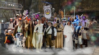 Star-Wars-Cosplayer bei einer Fan-Convention. Symbolfoto.