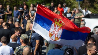 Abschied von Ratko Mladić in Belgrad, Serbien
