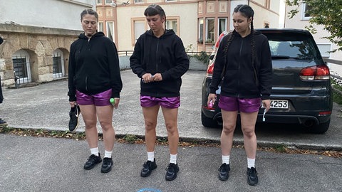 Luise Leschik, Martina Gunkel und Mira Sanjana Sharma
