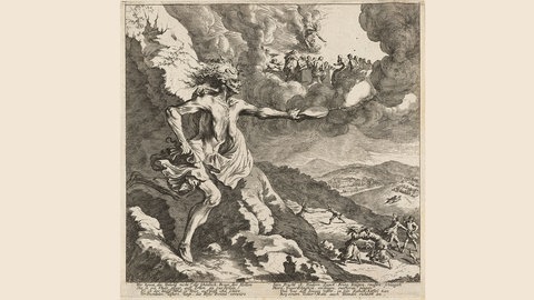 Melchior Küsel, Die Zwietracht (nach Johann Wilhelm Baur), um 1670