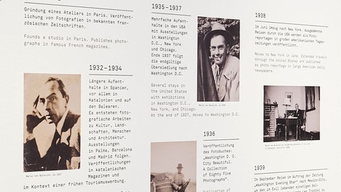 Ausstellungsansicht: Berlin, Paris und anderswo. Mario von Bucovich Fotografien 1925 – 1947.