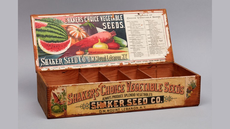Saatgutkiste, Mount Lebanon, New York, ca. 1880