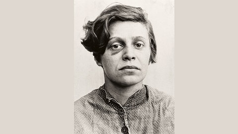 Elfriede Lohse-Wächtler, Foto aus der Krankenakte der Staatskrankenanstalt Friedrichsberg, Hamburg, 1929