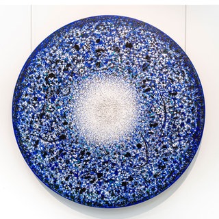 Richard Pousette-Dart, Verloren am Anfang der Unendlichkeit, 1991, Durchmesser: 182,9 cm