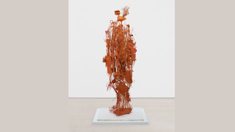 Richard Pousette-Dart, Erscheinung, 1951, Stahldraht und Objets trouvés