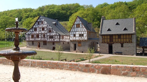 Fachwerkhäuser im Freilichtmuseum Bad Sobernheim