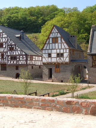 Fachwerkhäuser im Freilichtmuseum Bad Sobernheim