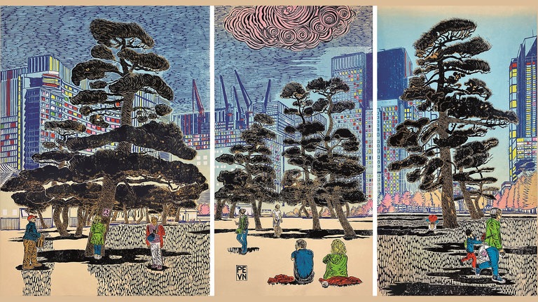 Linolschnitt heute XIII – Grafikpreis der Stadt Bietigheim-Bissingen