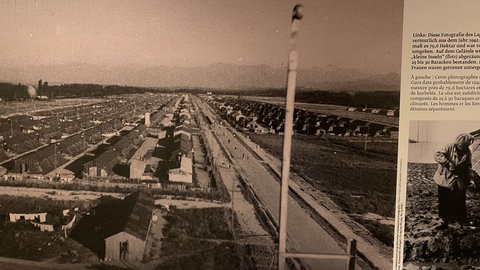 Das Lager Gurs, am Fuße der Pyrenäen, ca. 1942