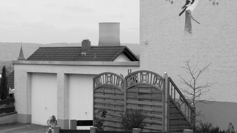 Michael Bertram fotografiert in Langzeitprojekt Kühlturm des Atomkraftwerks Mühlheim-Kärching