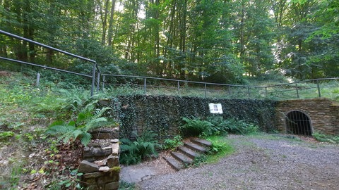 Römische Wasserleitung in Brey