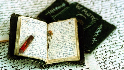 Tagebuch aus dem Deutschen Tagebucharchiv in Emmendingen.