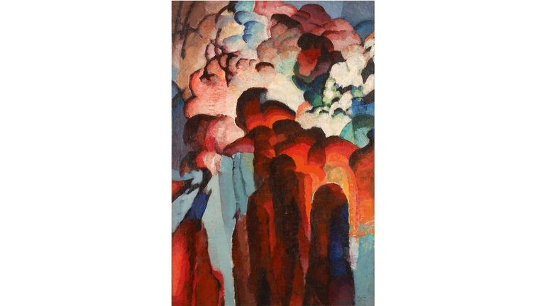 FRANTIŠEK KUPKA 1871–1957 Essai Robustesse, 1920 Öl auf Leinwand