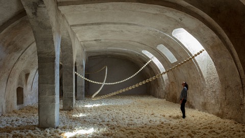 Installationsansicht im Kunstmuseum Thurgau, Kartause Ittingen
