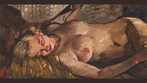Lovis Corinth, Liegender weiblicher Akt, 1915