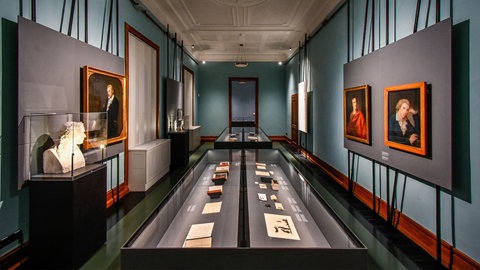 Blick in die Ausstellung