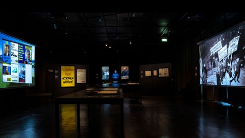 Im Fokus - Wahlkampf radikal, Ausstellung im Haus der Geschichte Baden-Württemberg.