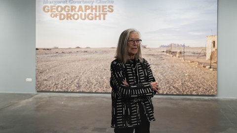 Fotografin Margaret Courtney-Clarke, zur Eröffnung Ihrer Ausstellung in Mannheim