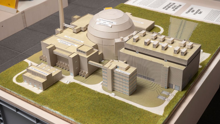 Modell eines KWU-Kernkraftwerkes, 1983 - 2025