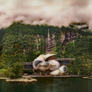 Ausstellungsansicht Archistories - Architektur in der Kunst