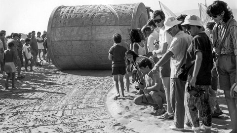 Walk on LA, Santa Monica State Beach, 1988