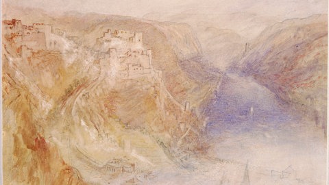 Festung Aquarell