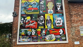 Haus am Wehrsteg, Kunstwerk von Nando von Arb