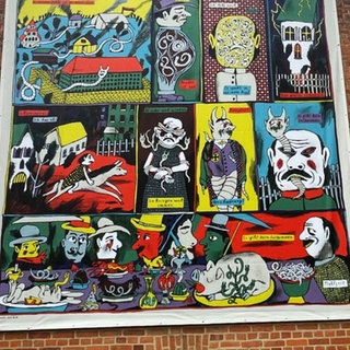 Haus am Wehrsteg, Kunstwerk von Nando von Arb