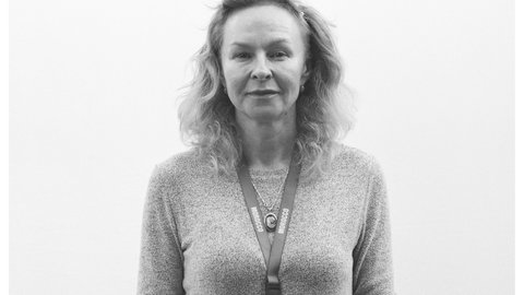 Simone Demandt: Aufnahme einer Fernfahrerin