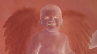 Christoph Frick: Baby mit Engelsflügeln