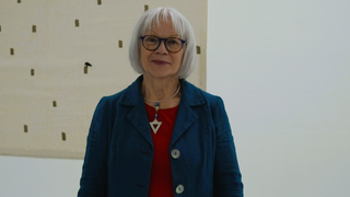 Ausstellungsansicht Kunsthalle Mainz: Britta Markatt-Labba: Stitched Tracks
