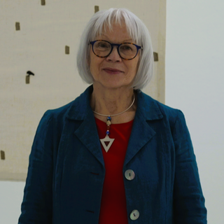 Ausstellungsansicht Kunsthalle Mainz: Britta Markatt-Labba: Stitched Tracks