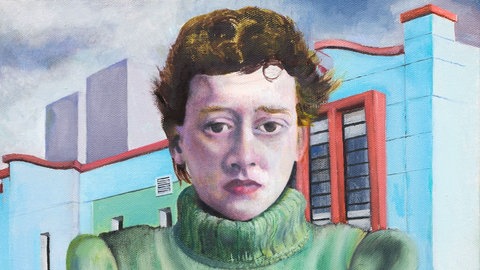 Katharina Wulff, Frieda, 2023, Öl auf Leinwand