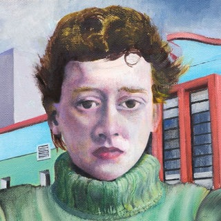 Katharina Wulff, Frieda, 2023, Öl auf Leinwand