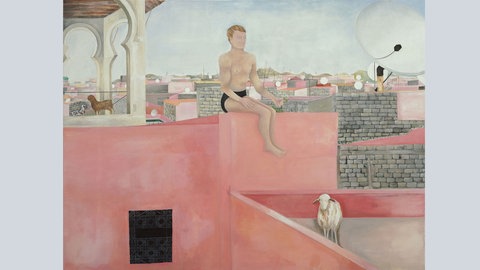 Katharina Wulff, Der Tagträumer, 2005, Öl auf Leinwand