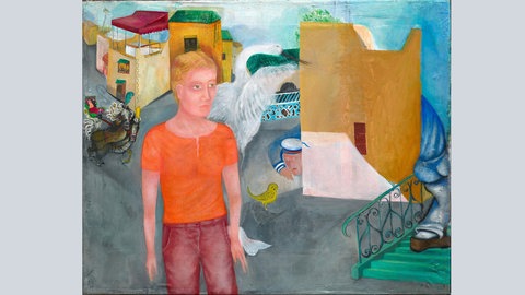 Katharina Wulff, Der Aufbruch, 2012, Öl auf Leinwand