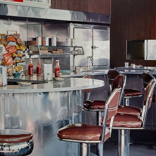 Ralph Goings, Richmond Diner, 1983