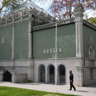 Der russische Pavillon auf der Biennale in Venedig
